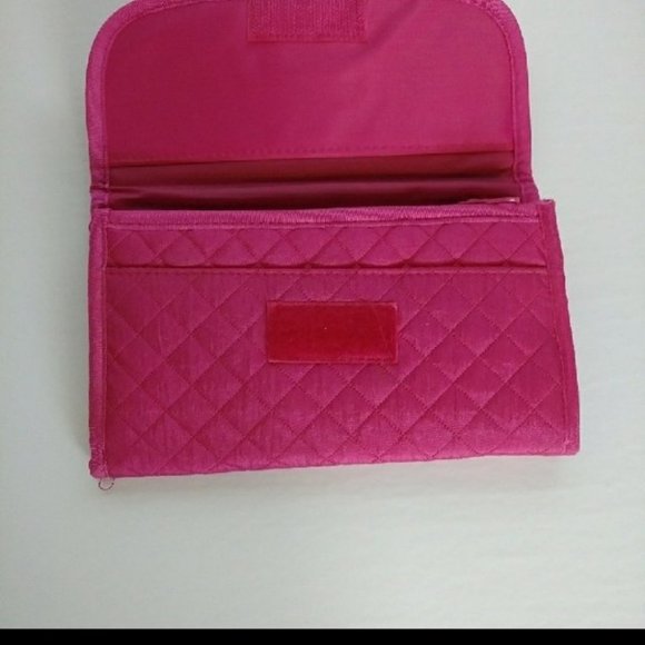 Vintage Classic Classique Quilted Wallet Pink - Picture 4 of 4
